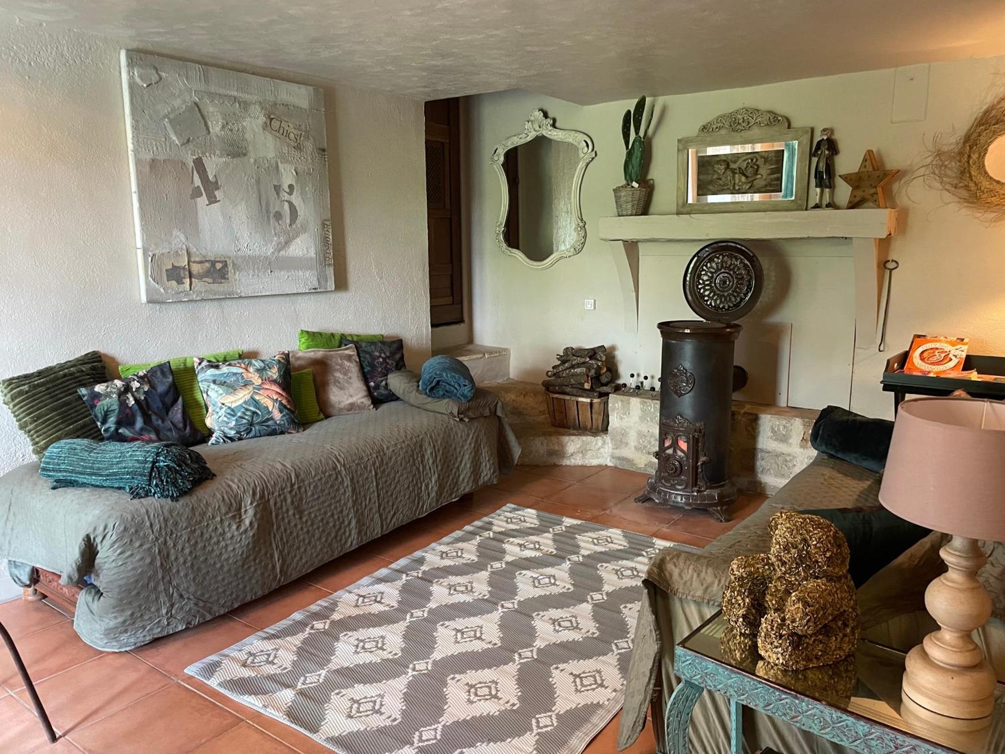 Apartamento Chambre Familiale Avec Terrasse Aux Portes Du Verdon Trigance Exterior foto
